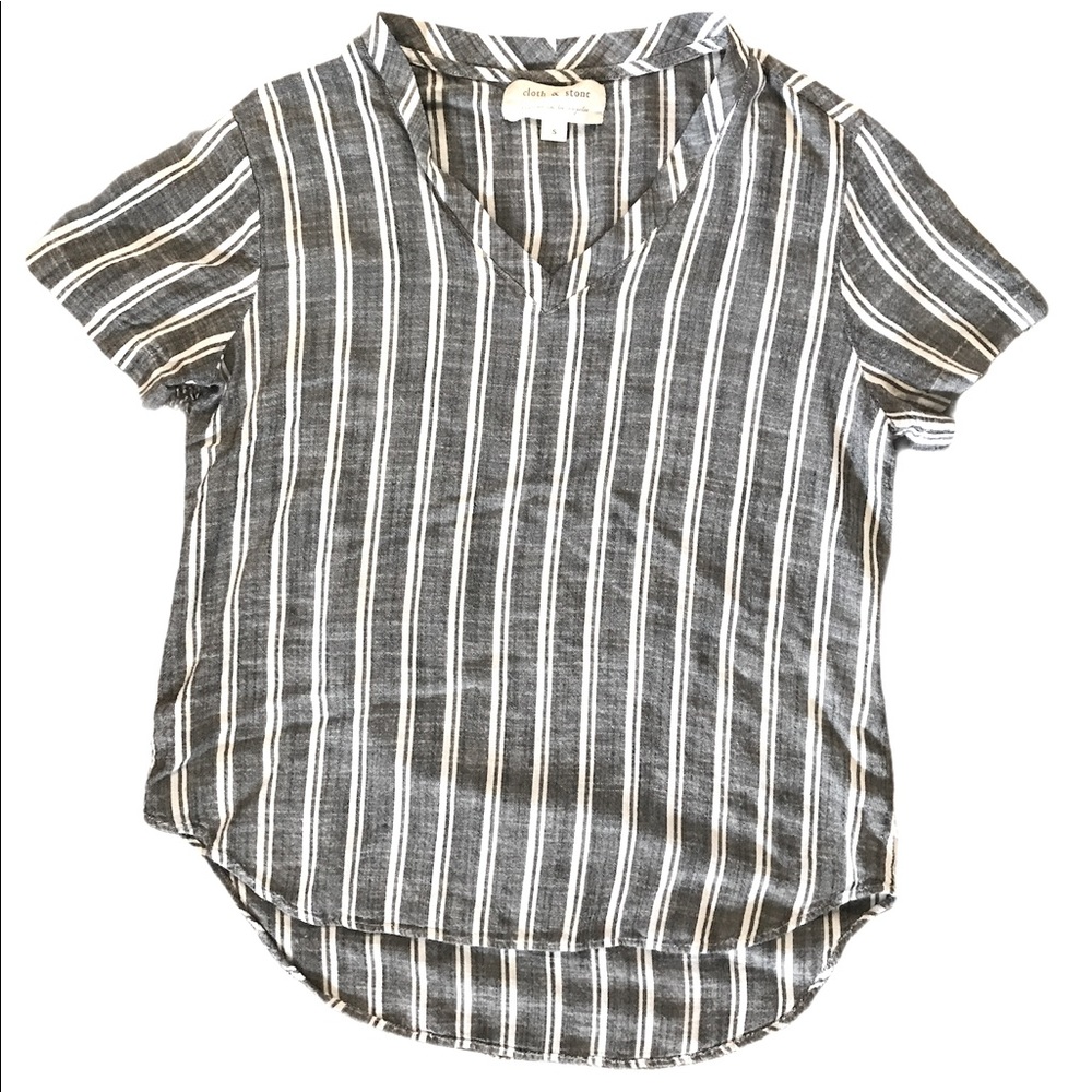 ❗️Sale❗️cloth & stone (anthro) striped top